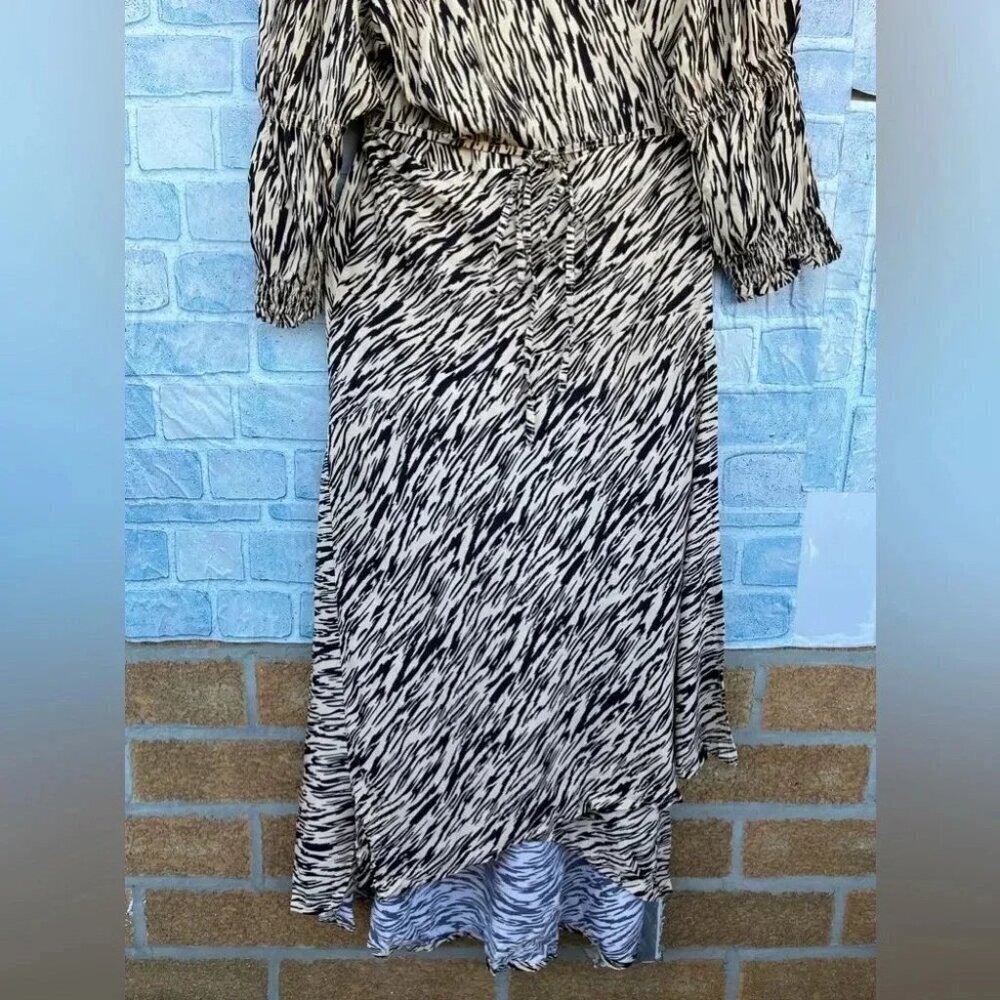 Bali Elf Set Sail Puff Sleeve Wrap Dress Xxxl — image 6 of 8